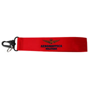 Portachiavi Aeronautica Militare grande con retro remore before flight ufficiale - Militare Store