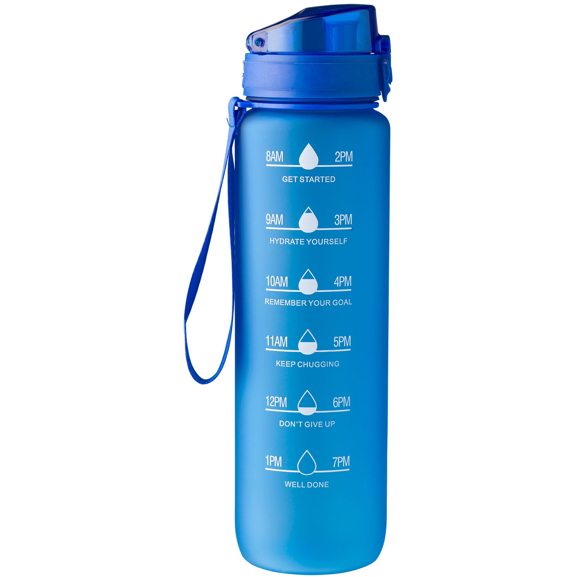Borraccia Thermos 1 LT Aeronautica Militare azzurra con contatore ufficiale - Militare Store