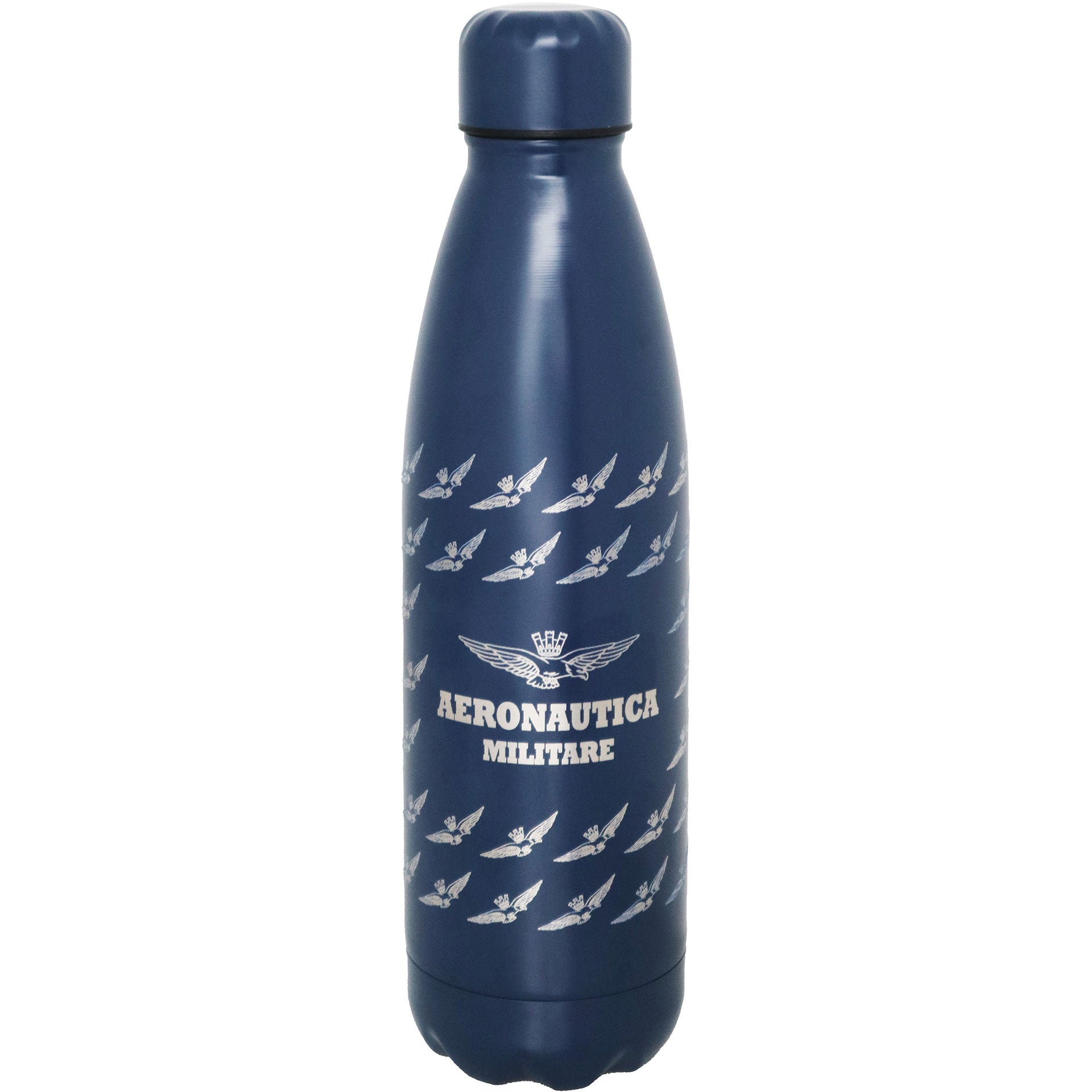 Borraccia Thermos 500ML Aeronautica Militare in acciaio blu ufficiale - Militare Store