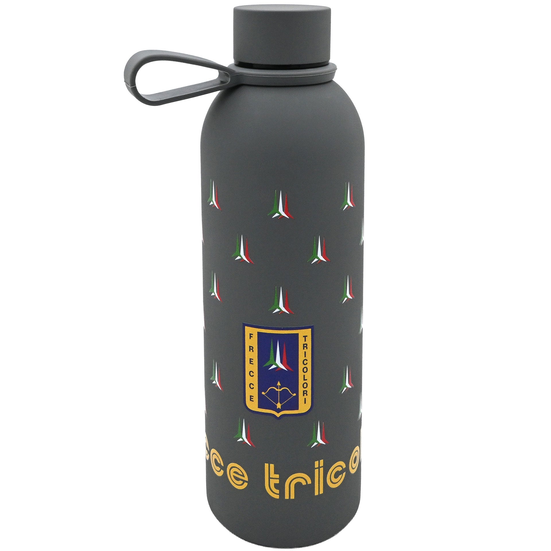 Borraccia Frecce Tricolori termica 500 ml grigia ufficiale - Militare Store