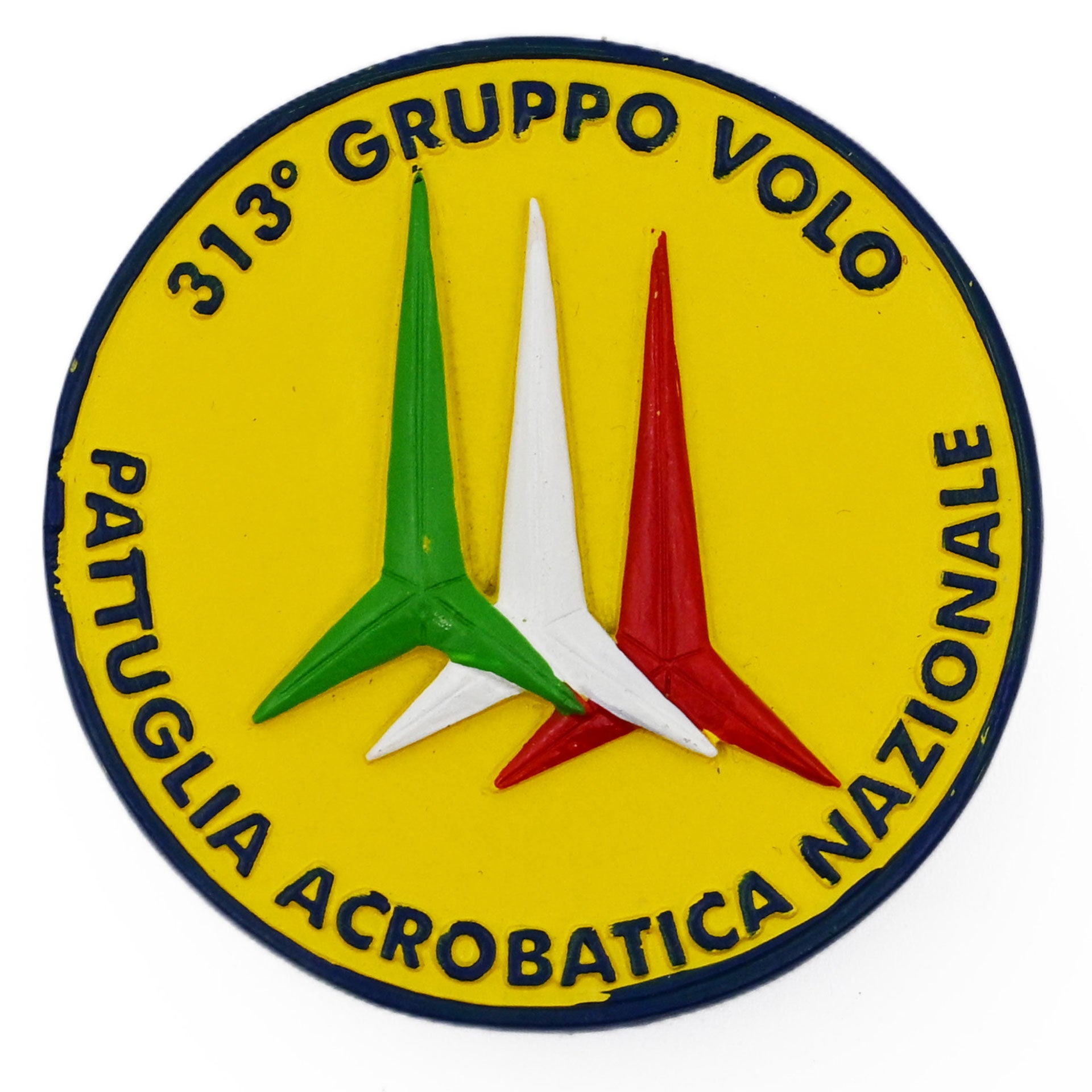 Magnete Frecce Tricolori in resina tondo ufficiale - Militare Store