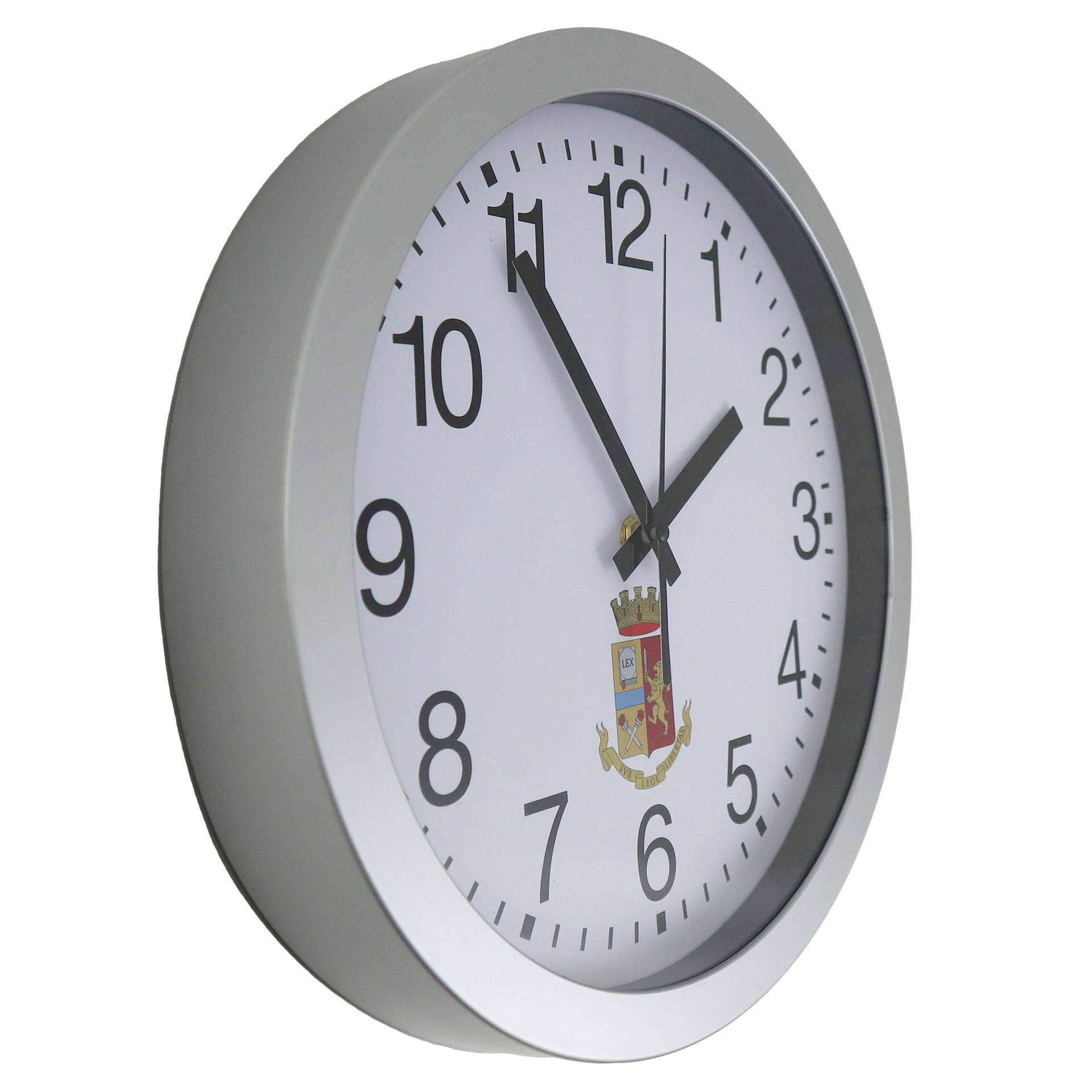 Orologio da parete Polizia di Stato 30X4 CM originale - Militare Store