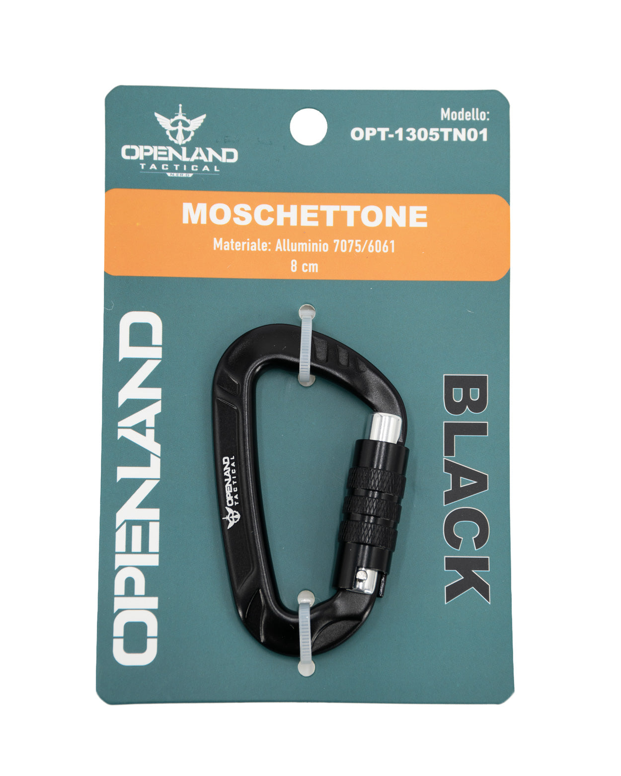 Moschettone Openland in alluminio - Militare Store