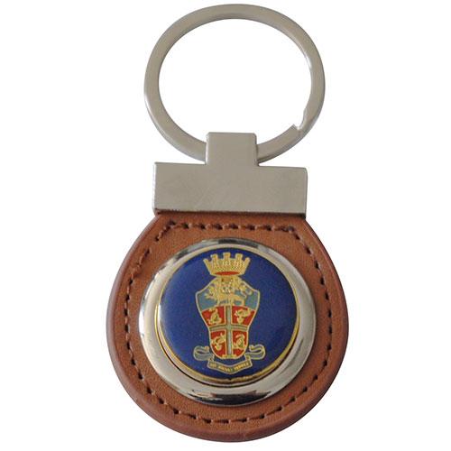 Portachiavi Carabinieri in pelle con logo araldico - Militare Store