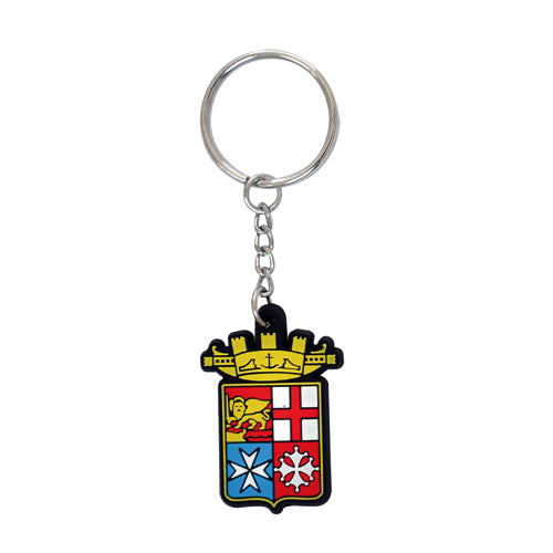 Portachiavi Marina Militare in PVC logo araldico ufficiale - Militare Store