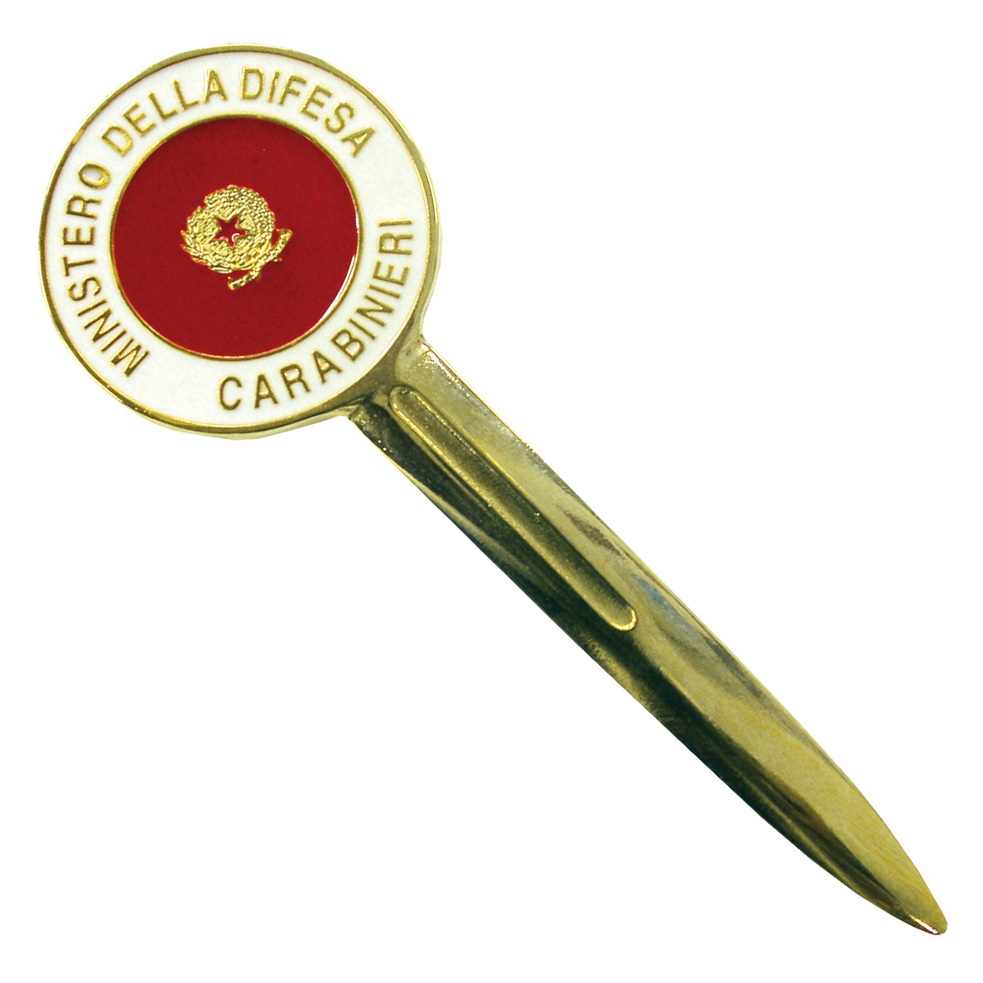 Tagliacarte paletta Carabinieri in metallo ufficiale - Militare Store