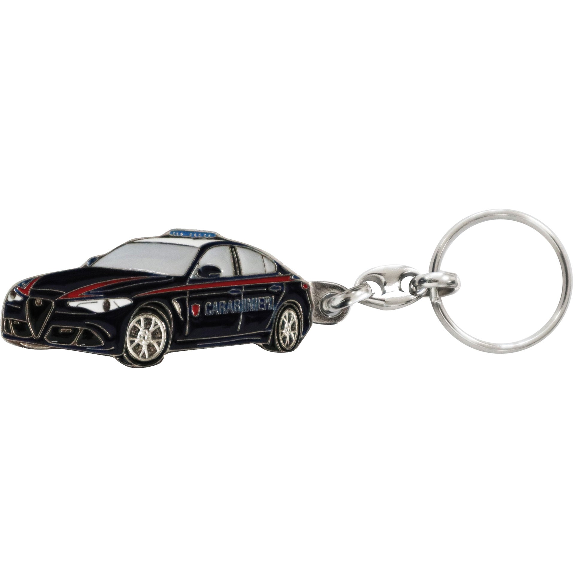 Portachiavi Carabinieri in metallo Giulia ufficiale - Militare Store