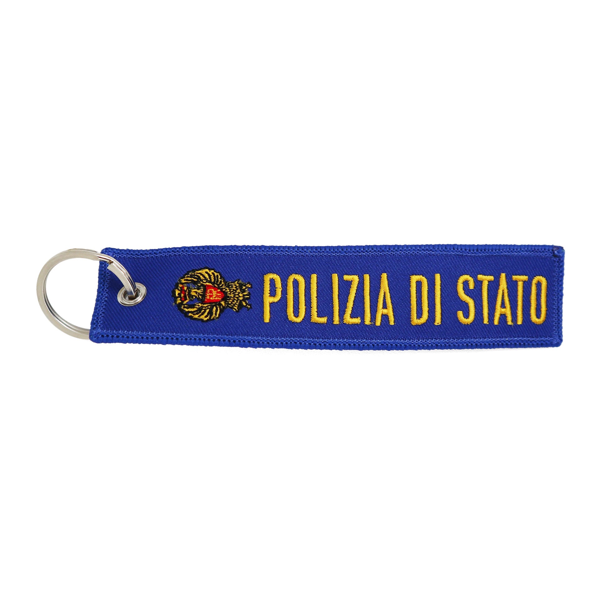Portachiavi Polizia di Stato in stoffa ufficiale - Militare Store