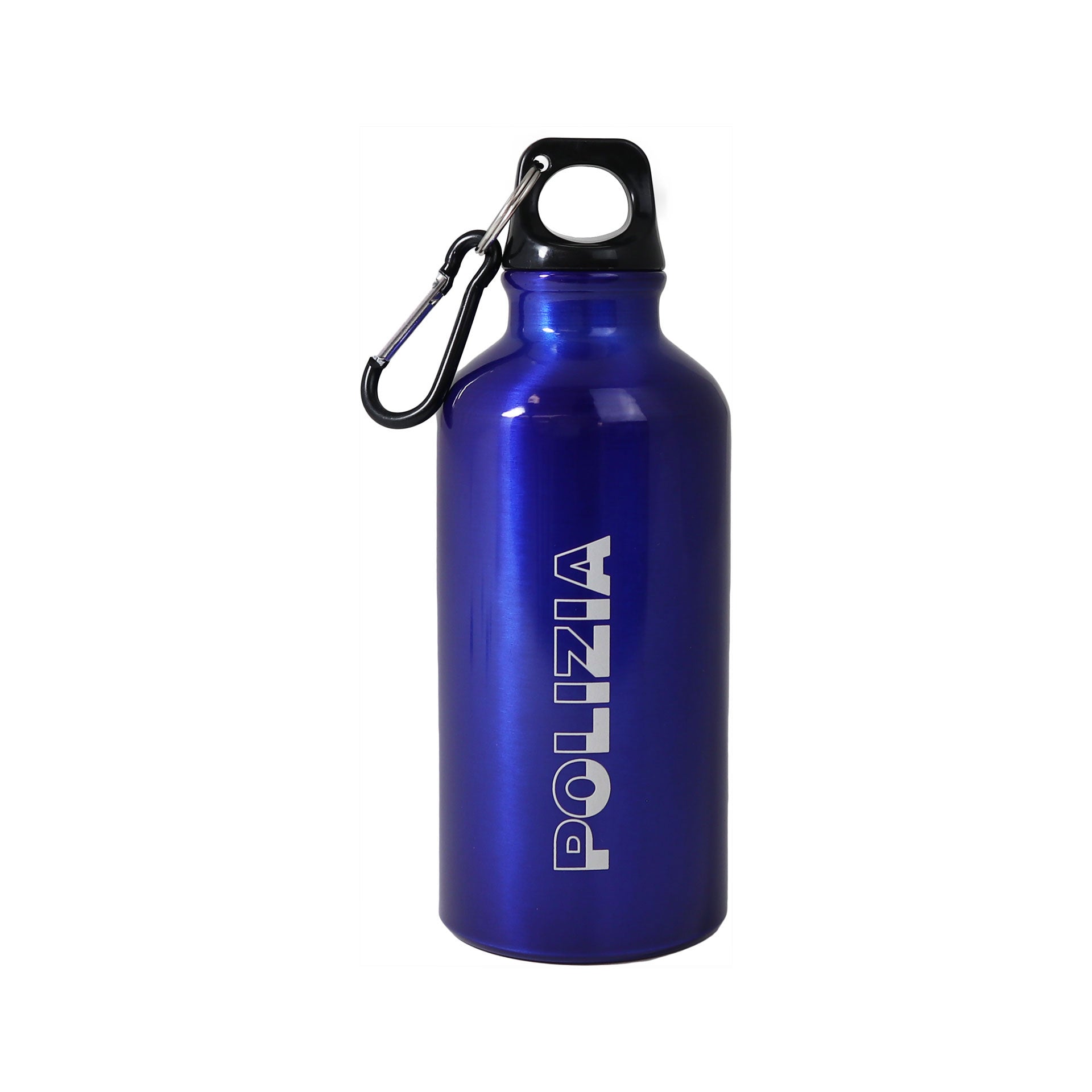 Borraccia 400ML Polizia blu in alluminio ufficiale - Militare Store