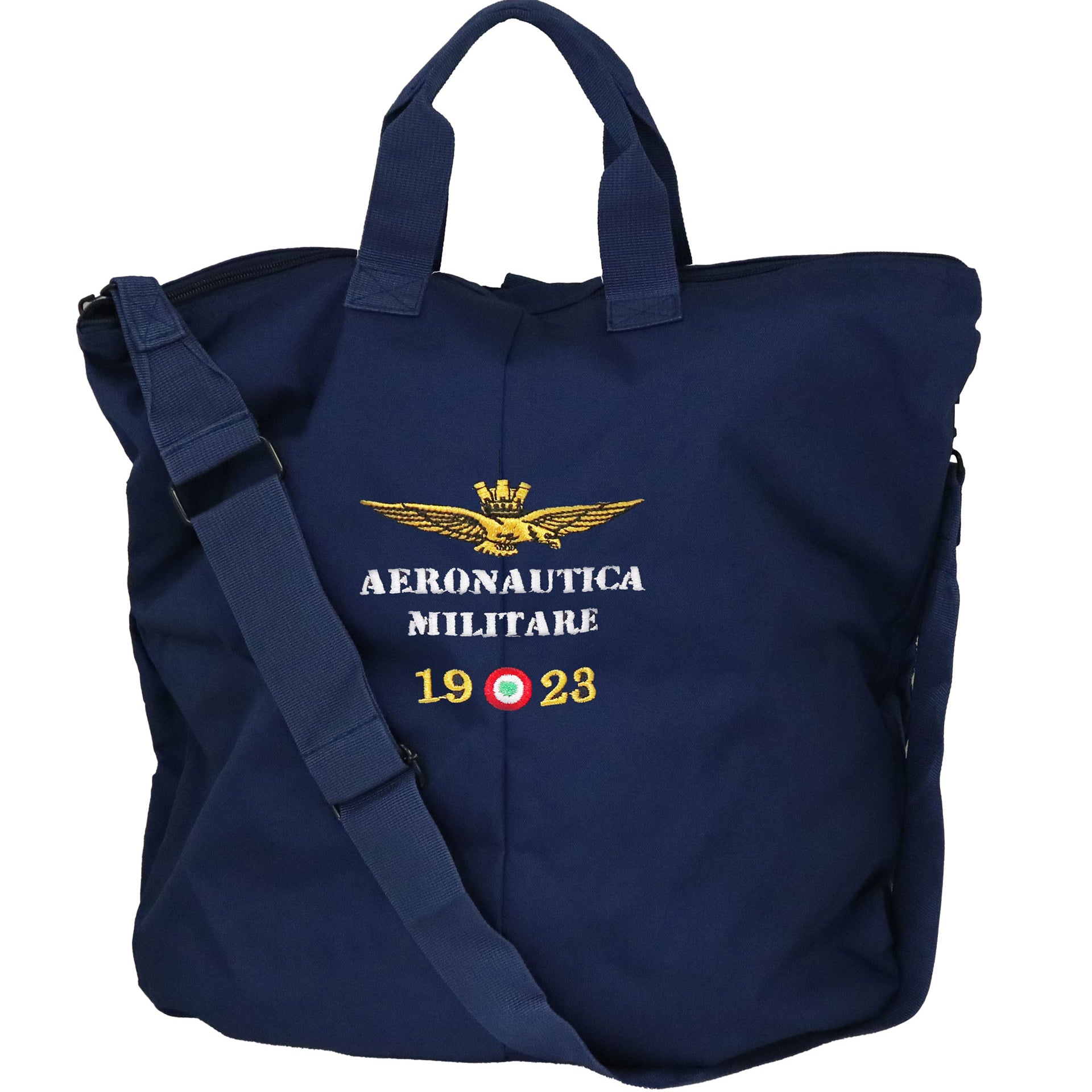 Borsa Aeronautica Militare portacasco da viaggio con tracolla ufficiale - Militare Store