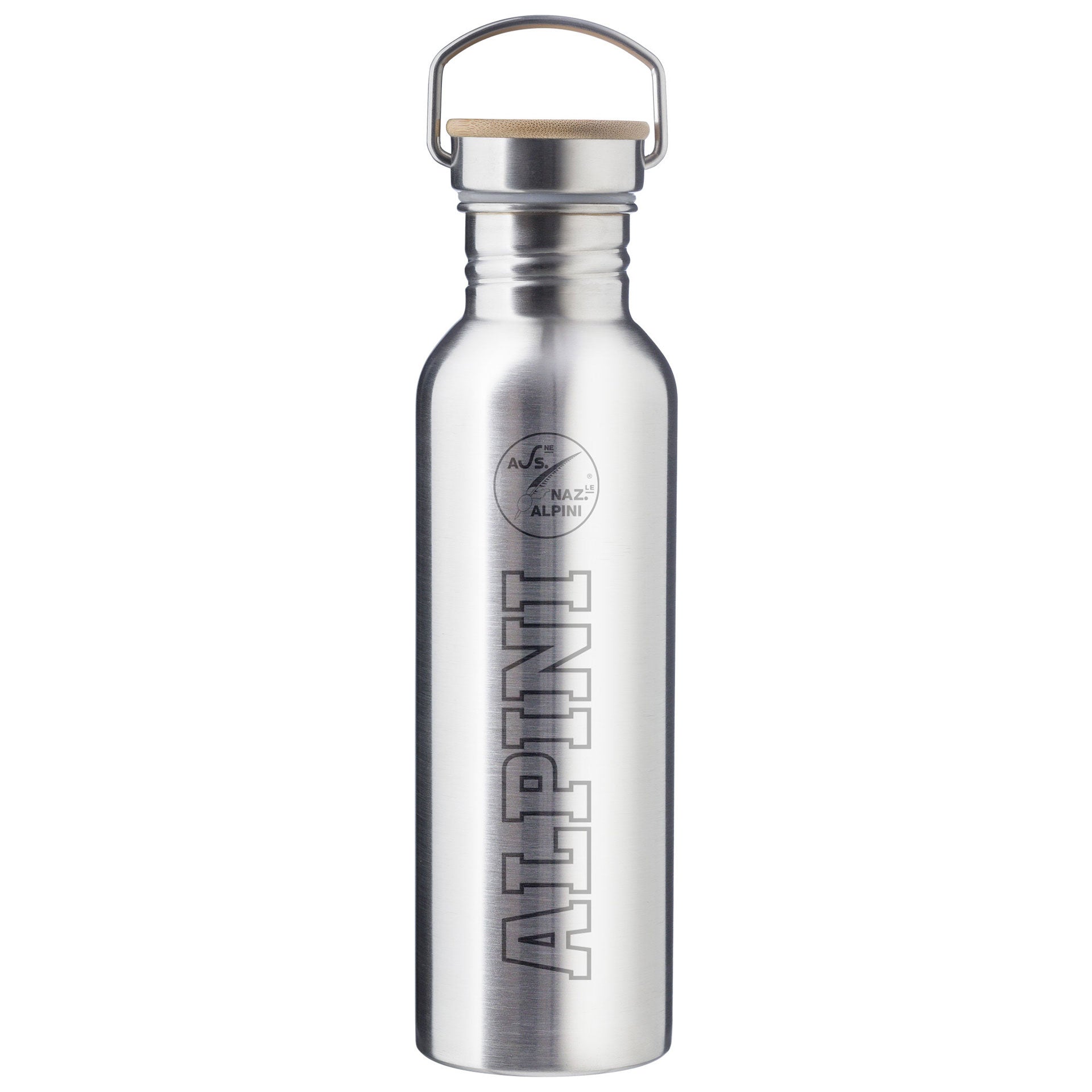 Borraccia Thermos 700ML Alpini grigio in acciaio ufficiale - Militare Store