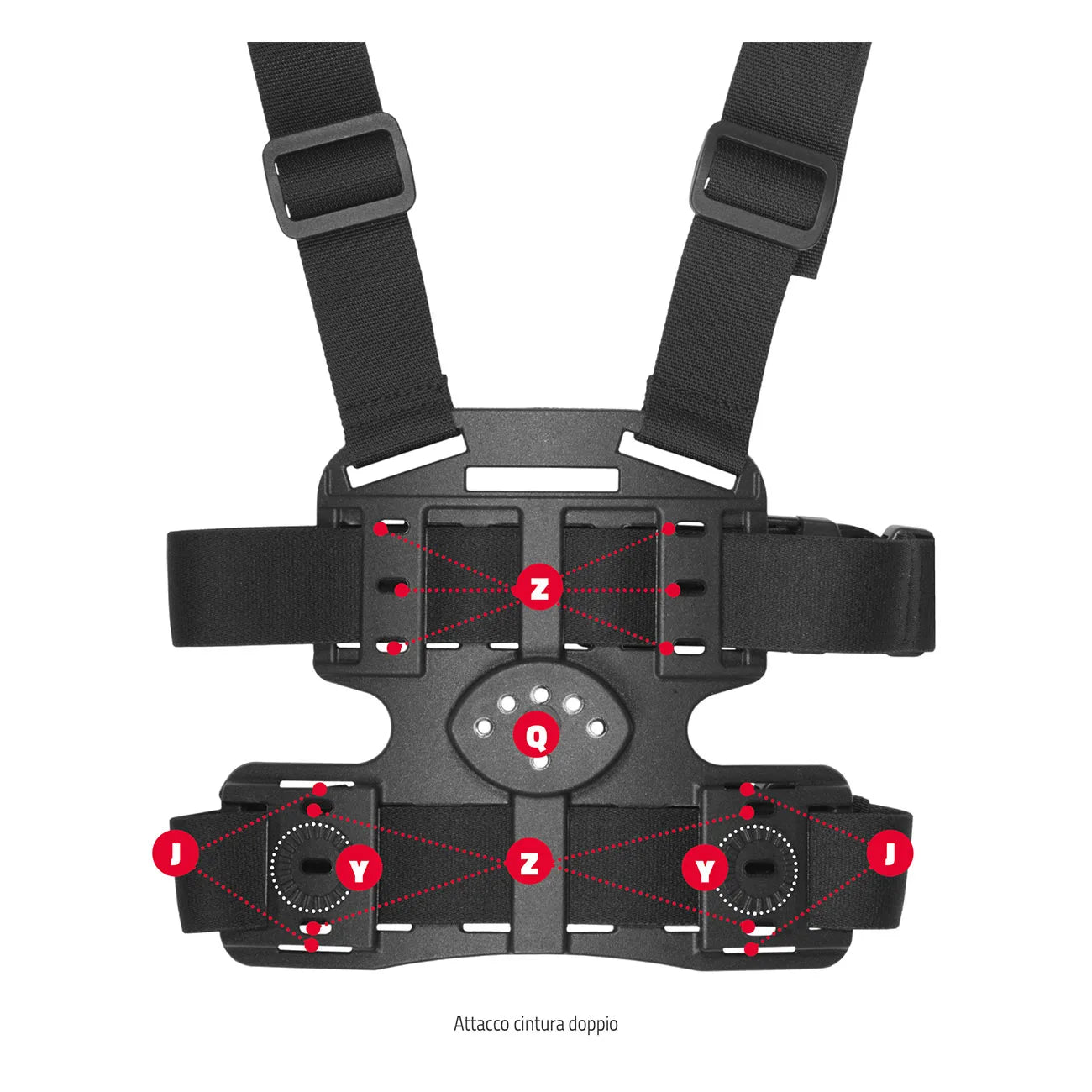 Piattaforma cosciale Vega Holster 8K16 - 8K18 multi uso