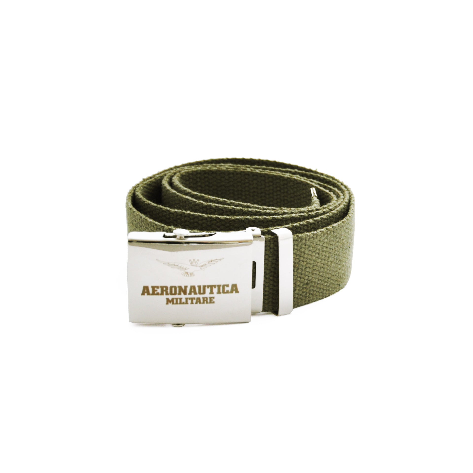 Cintura Aeronautica Militare in cotone verde ufficiale - Militare Store
