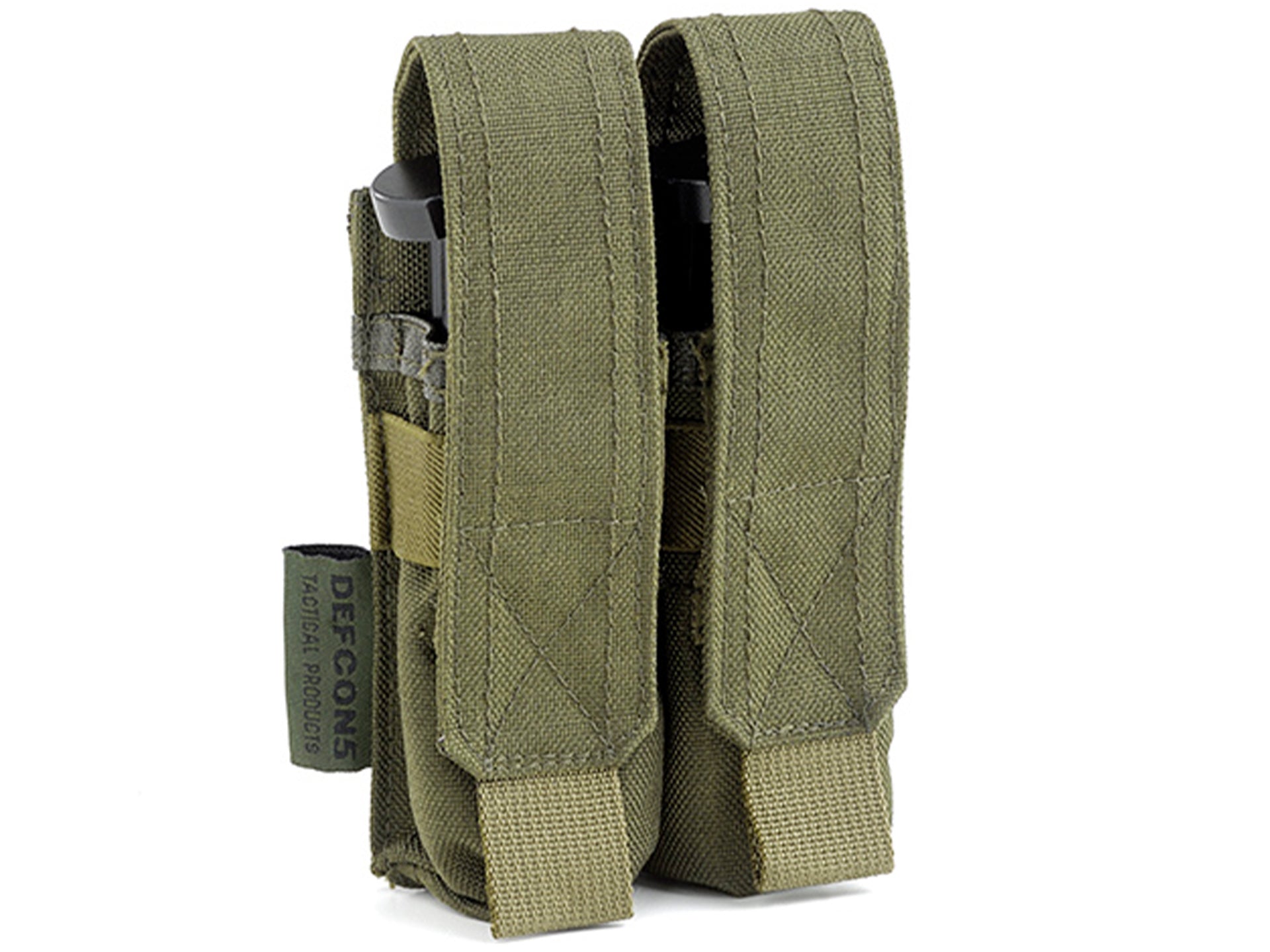 Porta caricatore tattico DEFCON 5 doppio 9MM - Militare Store