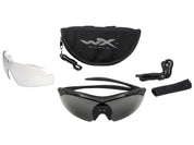 Occhiali tattici Wiley Vapor balistici con 2 lenti incluse - Militare Store