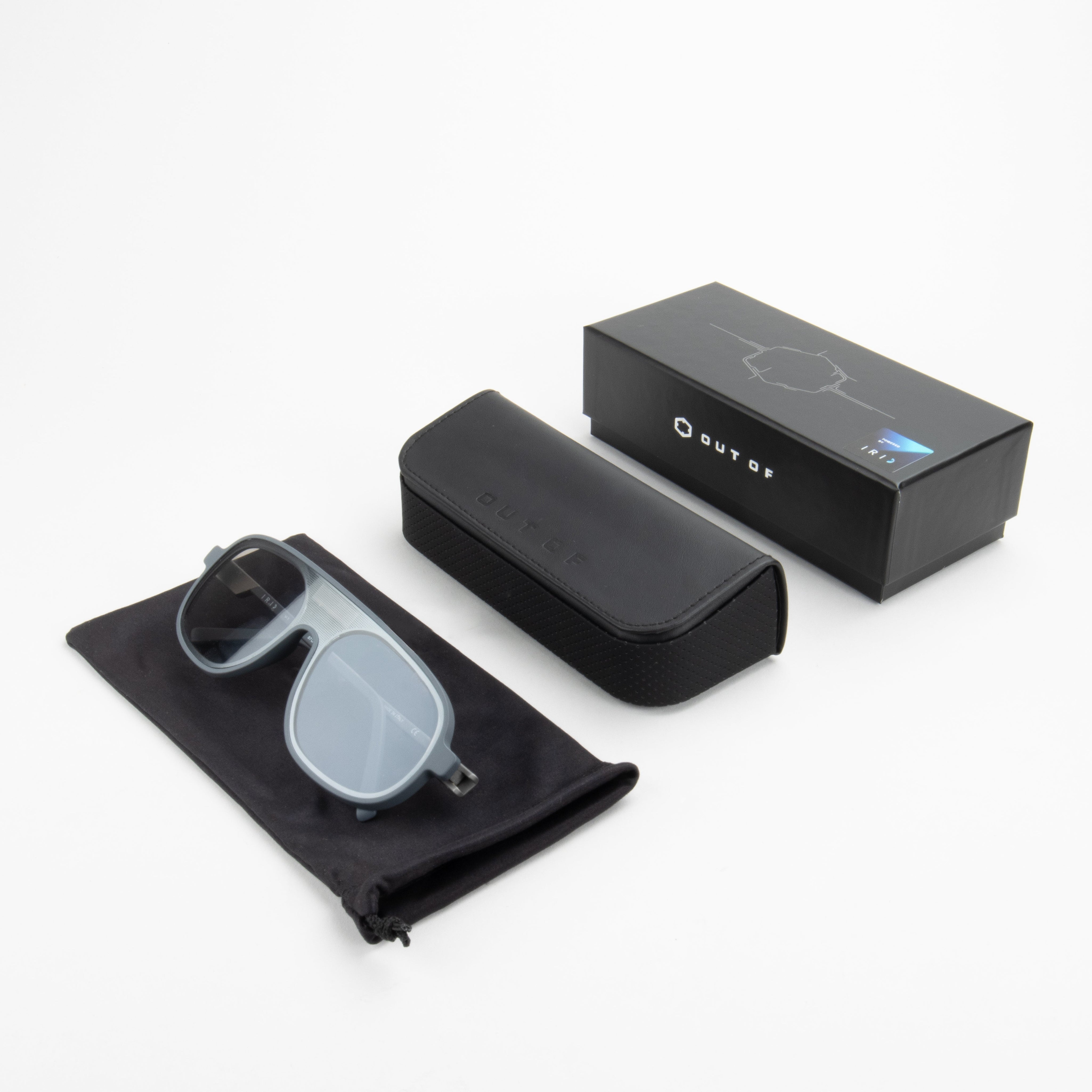 Occhiali OUT OF Vision 1 Matt grey/silver IRID X-10 - Militare Store