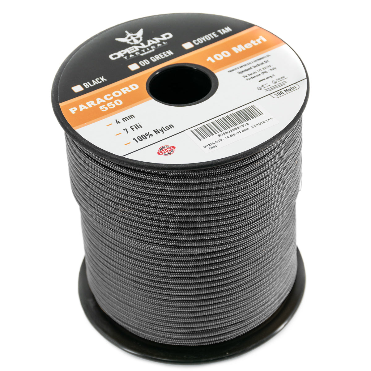 Paracord Openland 4 mm al metro - Militare Store