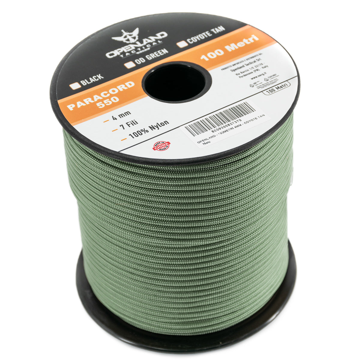 Paracord Openland 4 mm al metro - Militare Store