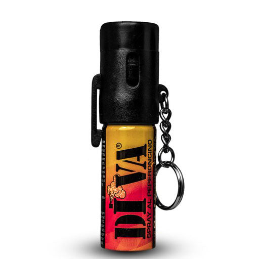 Spray al peperoncino Diva top portachiavi antiaggressione - Militare Store