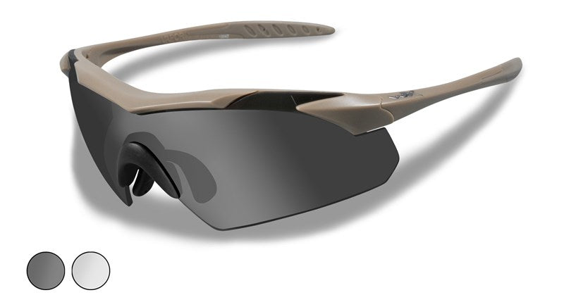 Occhiali tattici Wiley Vapor balistici con 2 lenti incluse - Militare Store